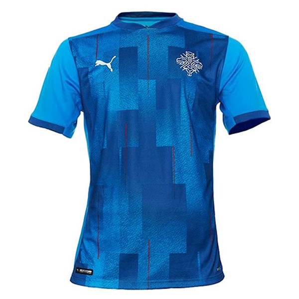 Tailandia Camiseta Islandia Primera Equipación 2020 Azul